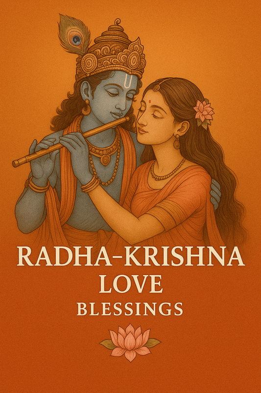 🌸 Radha-Krishna – Love: Blessings