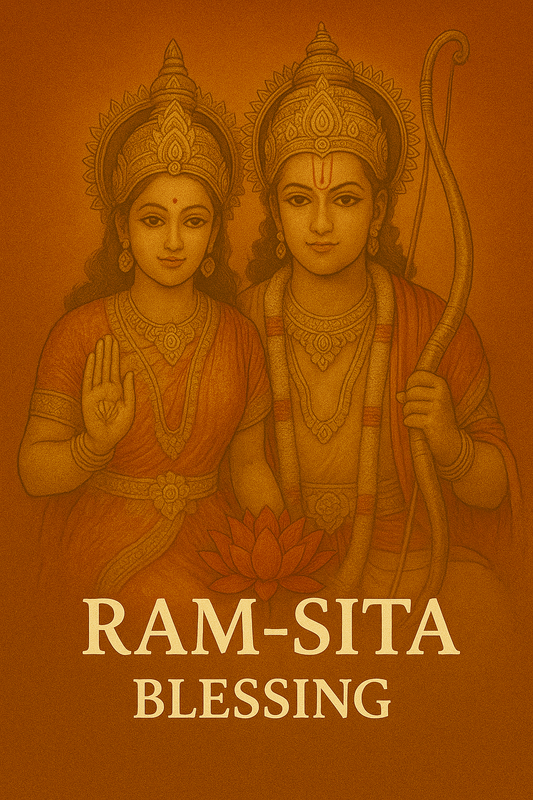 🌺 Ram-Sita Blessings